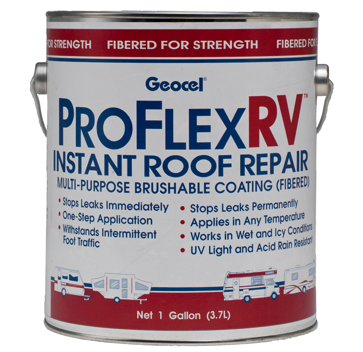 Geocel 24201 Roof Coating Pro Flex RV TM 4 PACK 